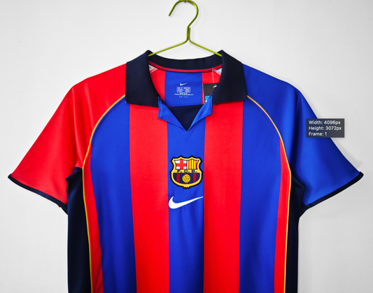 FC Barcelona Home Jersey 2001-02