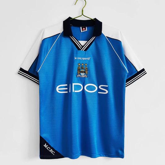 Man City Home Jersey 1999-01